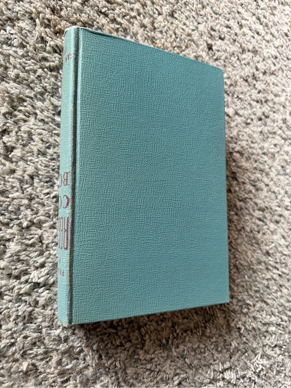 The Prudence Penny Regional Cook Book 1956 like new teal blue red hard cover